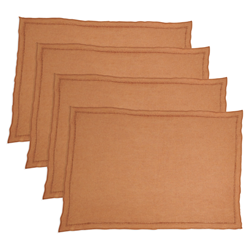 14X20 Terracotta Linen Placemat (Set of 4)
