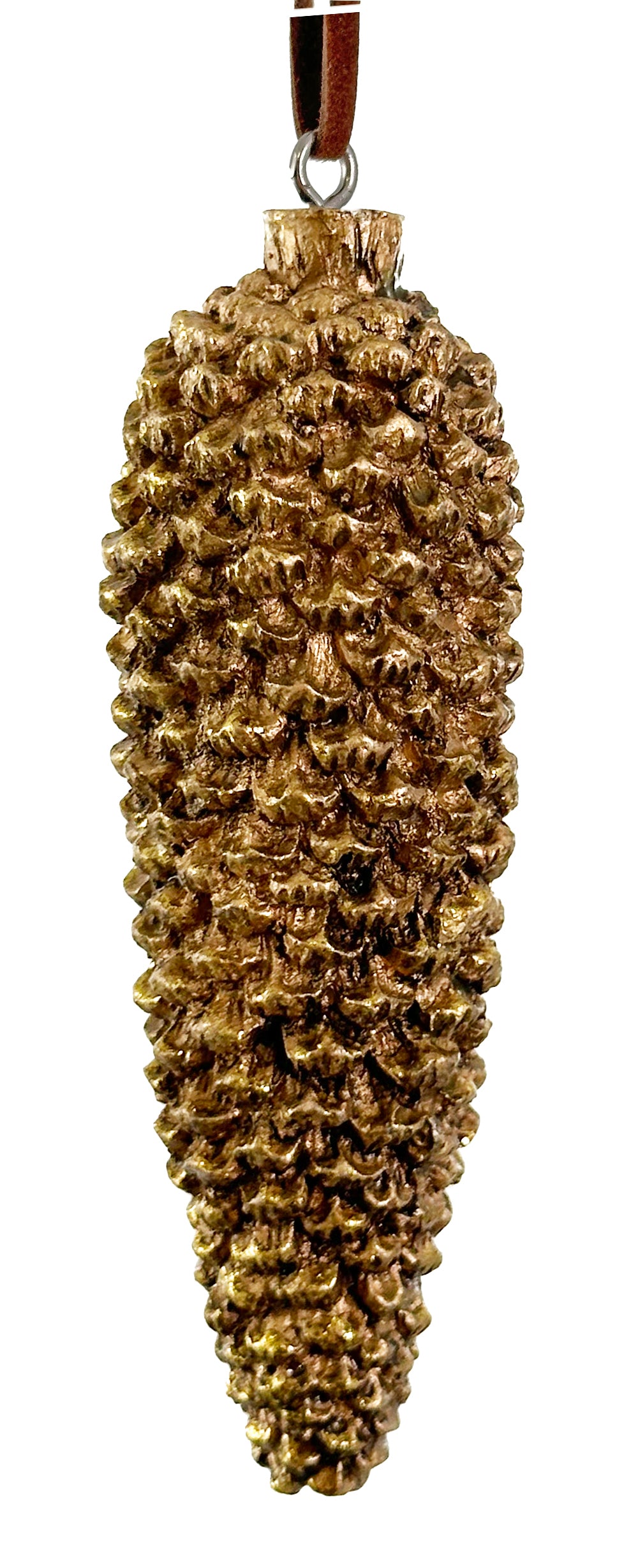 Mini Gold Pinecone Ornament