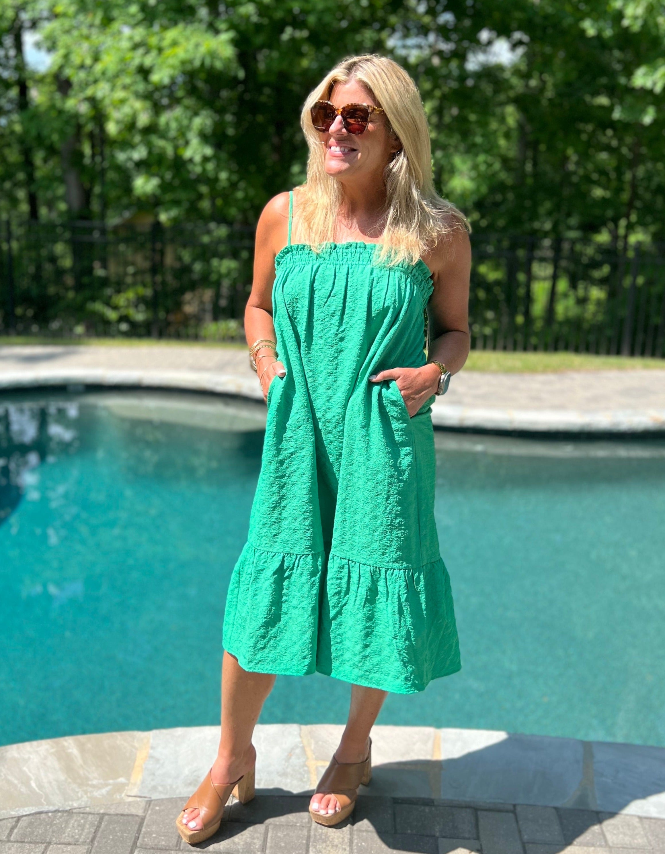 Strap Midi Dress