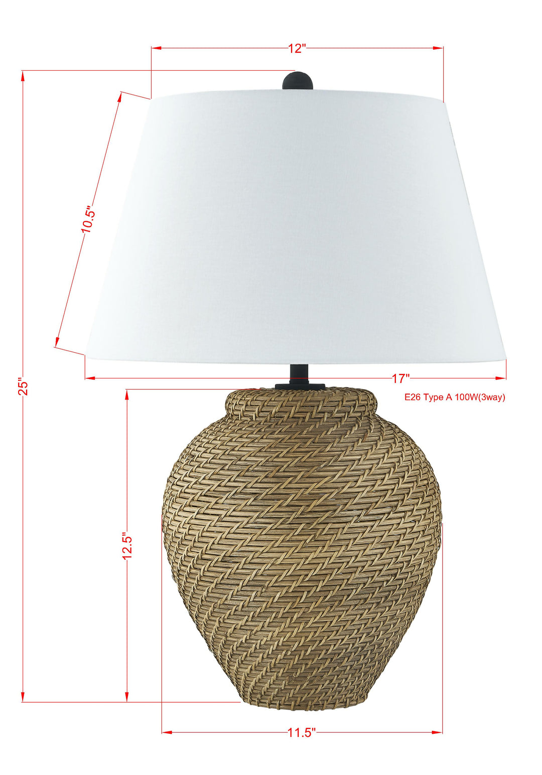 Canton Table Lamp-DS ONLY