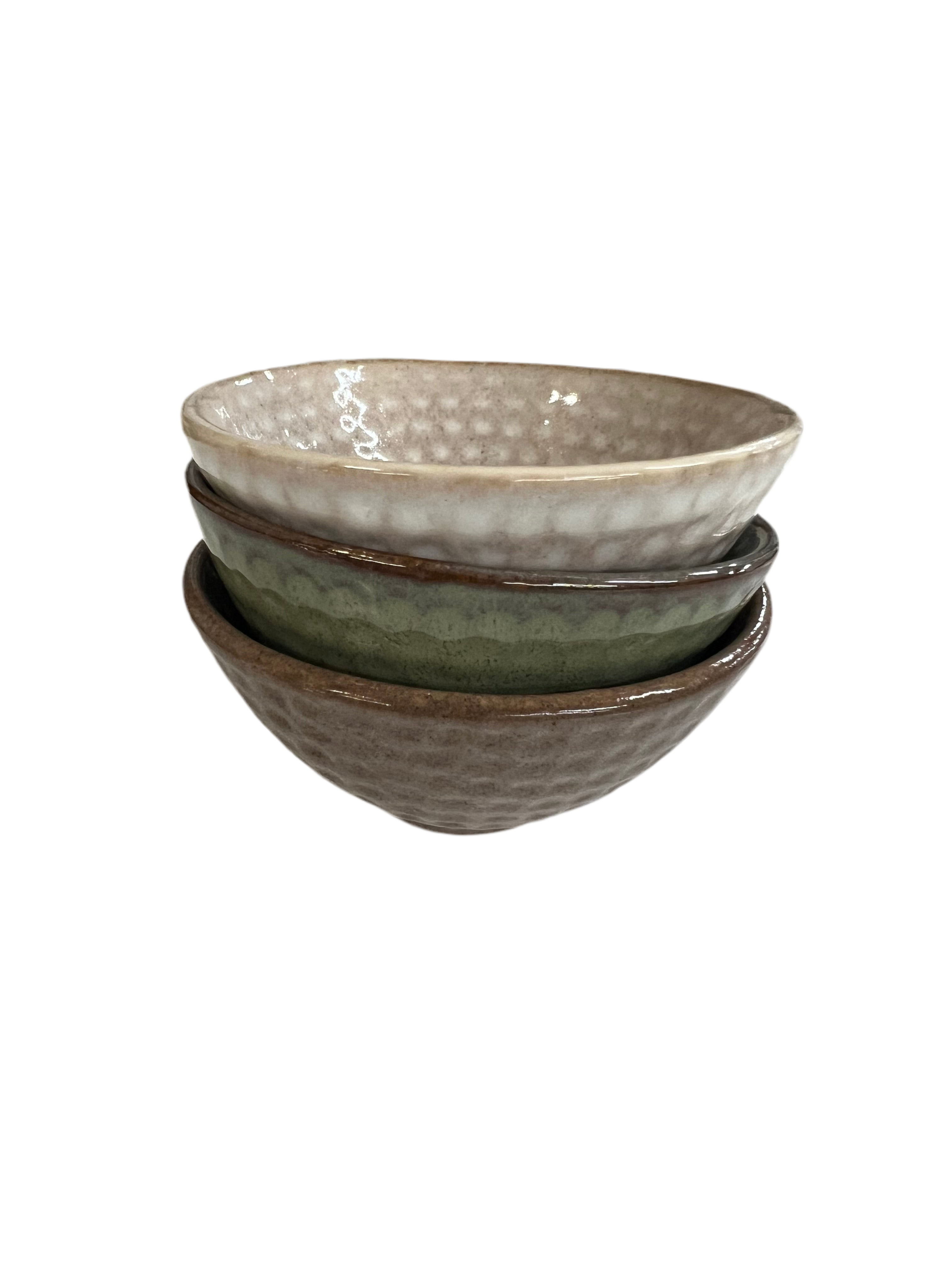 Hammered Mini Bowl (3 Colors)