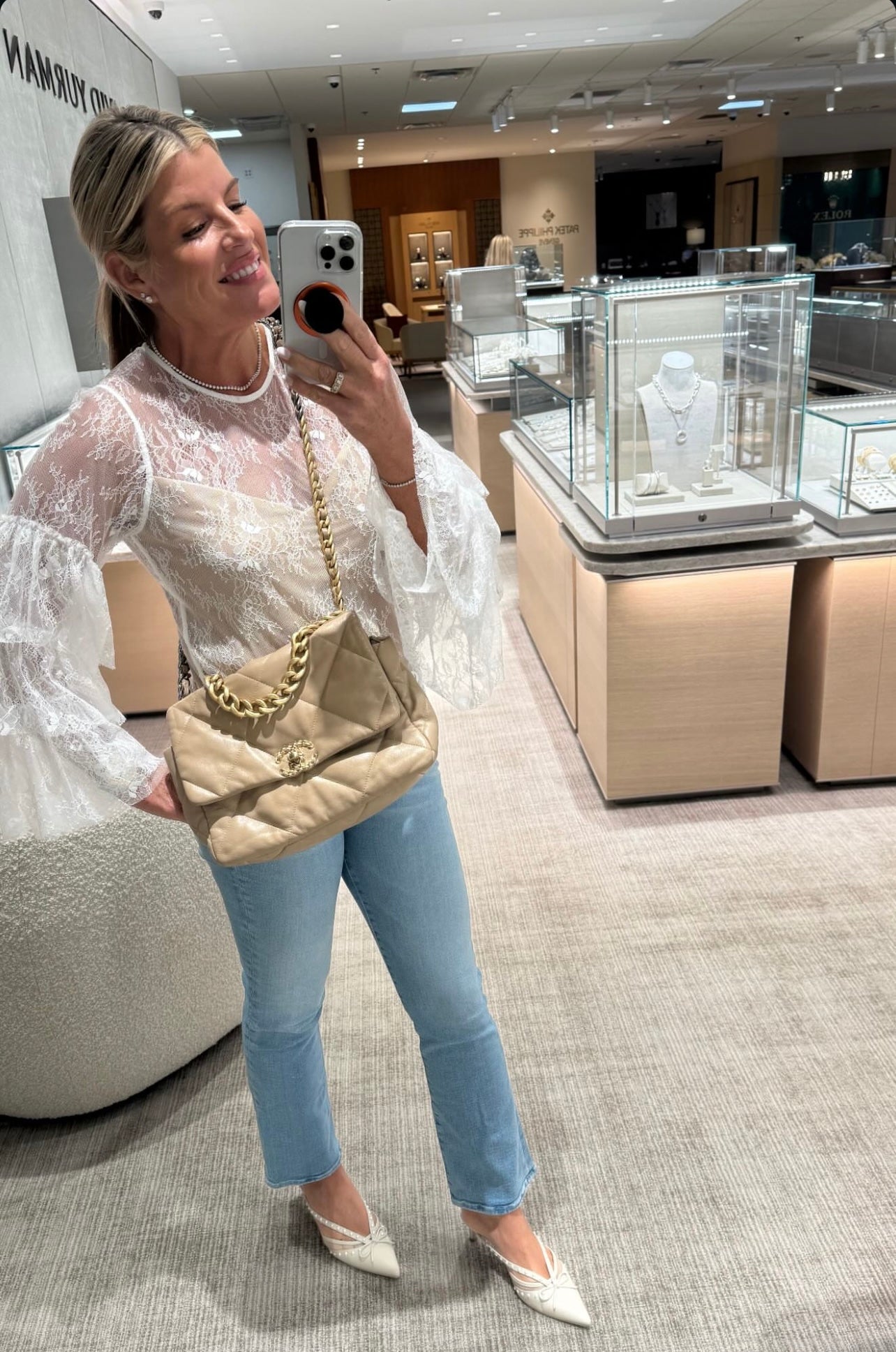 Cynthia Top-Ivory