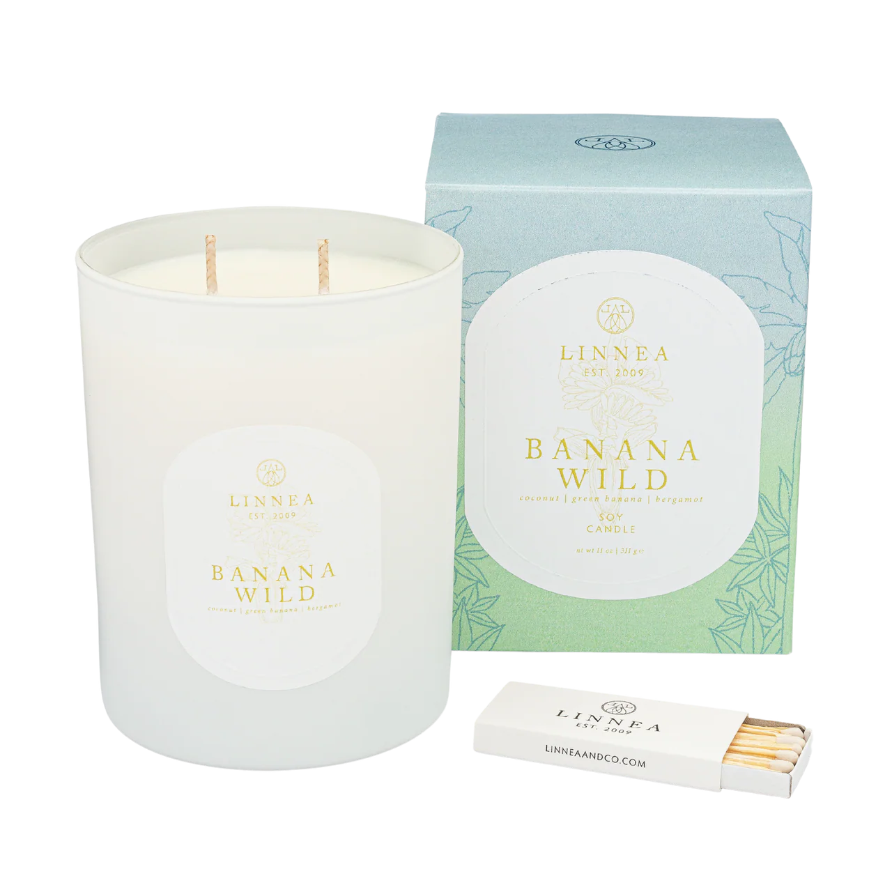 LINNEA Banana Wild Candle 11oz