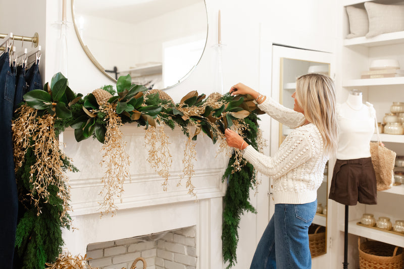72" Cedar Garland **IN-STOCK/ READY TO SHIP**