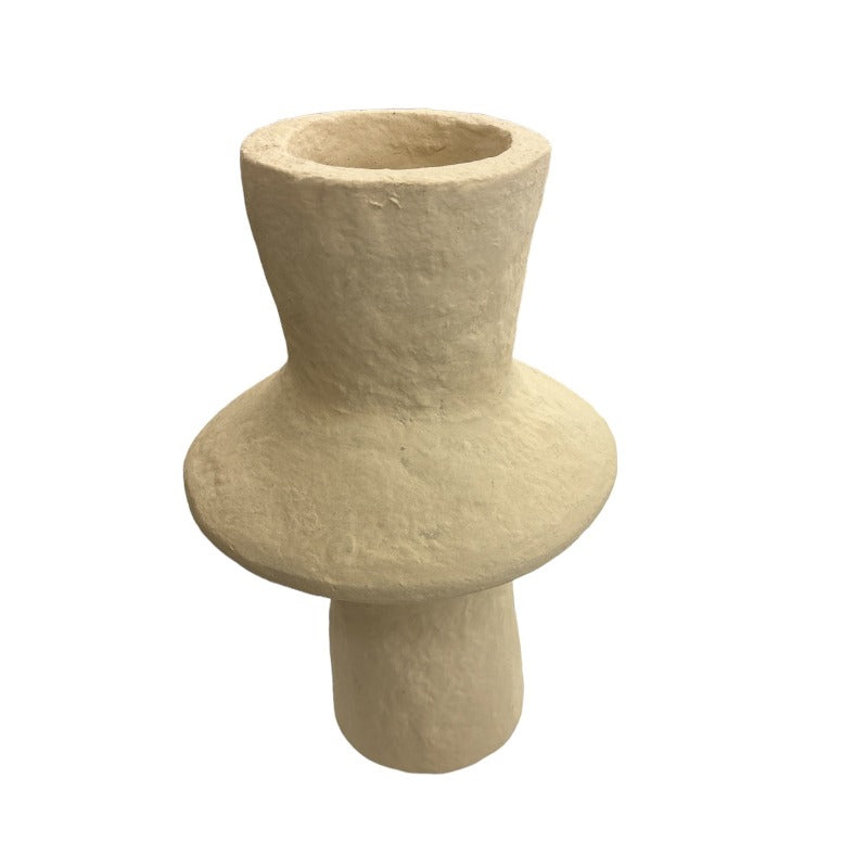 Modern Paper Mache Vase