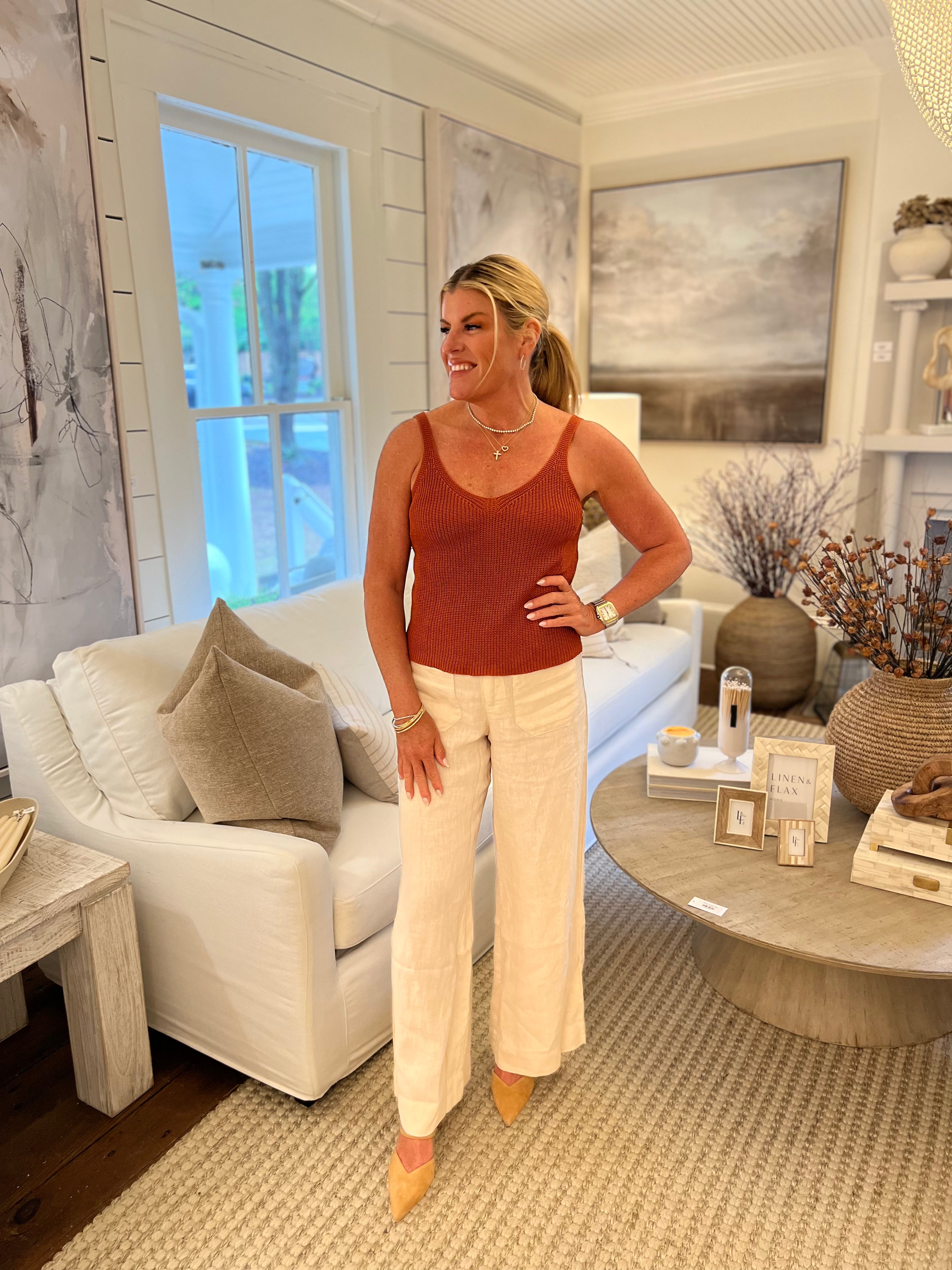 Tulum Sweater Tank (2 Colors)-Final Sale