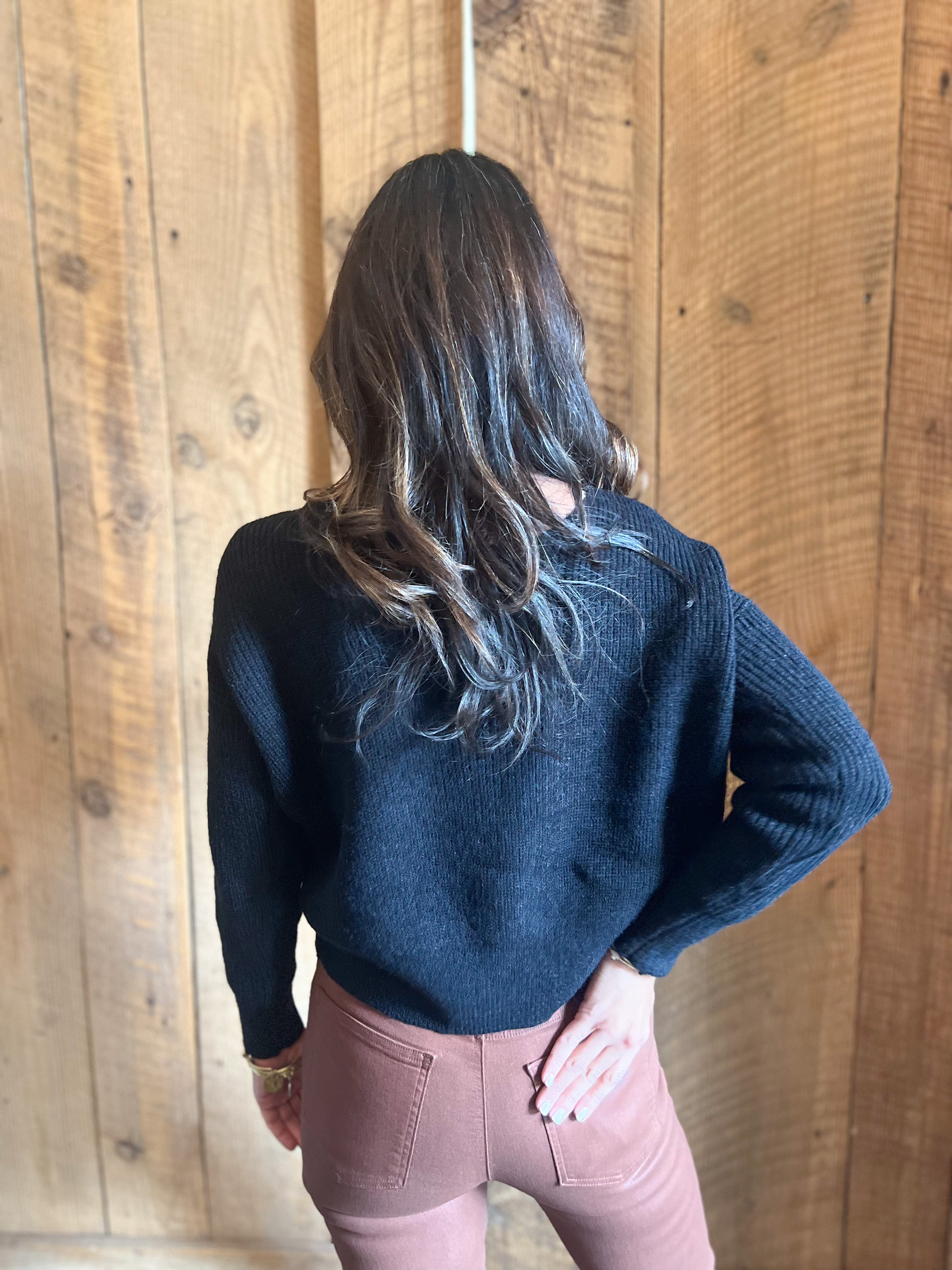 Corey Sweater-Noir