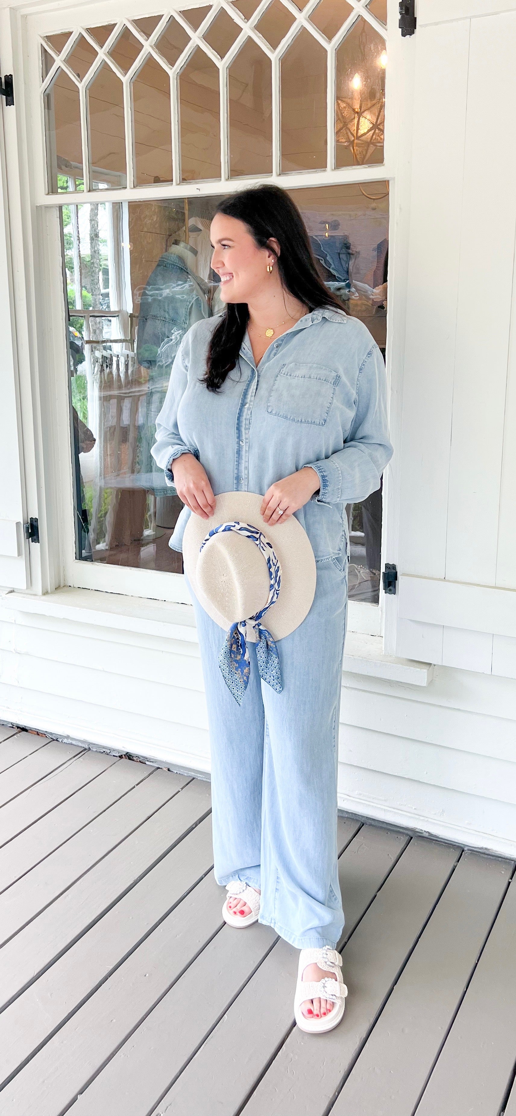 Elio Pant-Light Blue