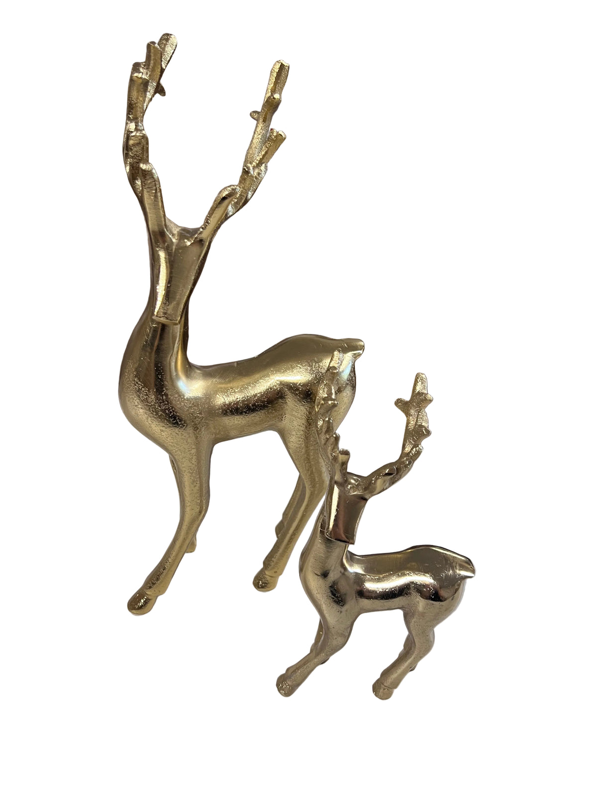 Gold Finish Reindeer (2 Sizes)