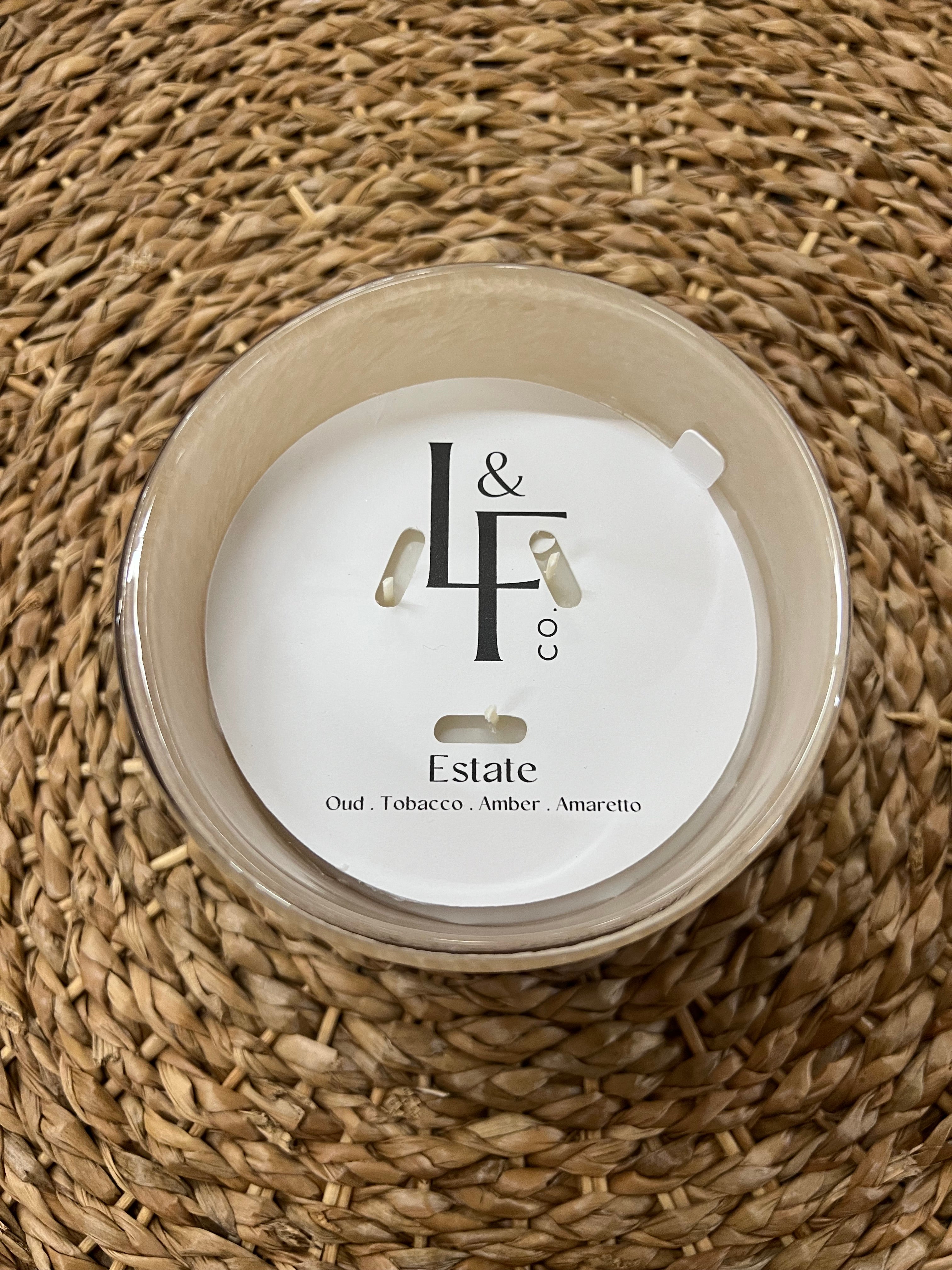 L&F Signature Candle 5x5 30oz (5 Scents)