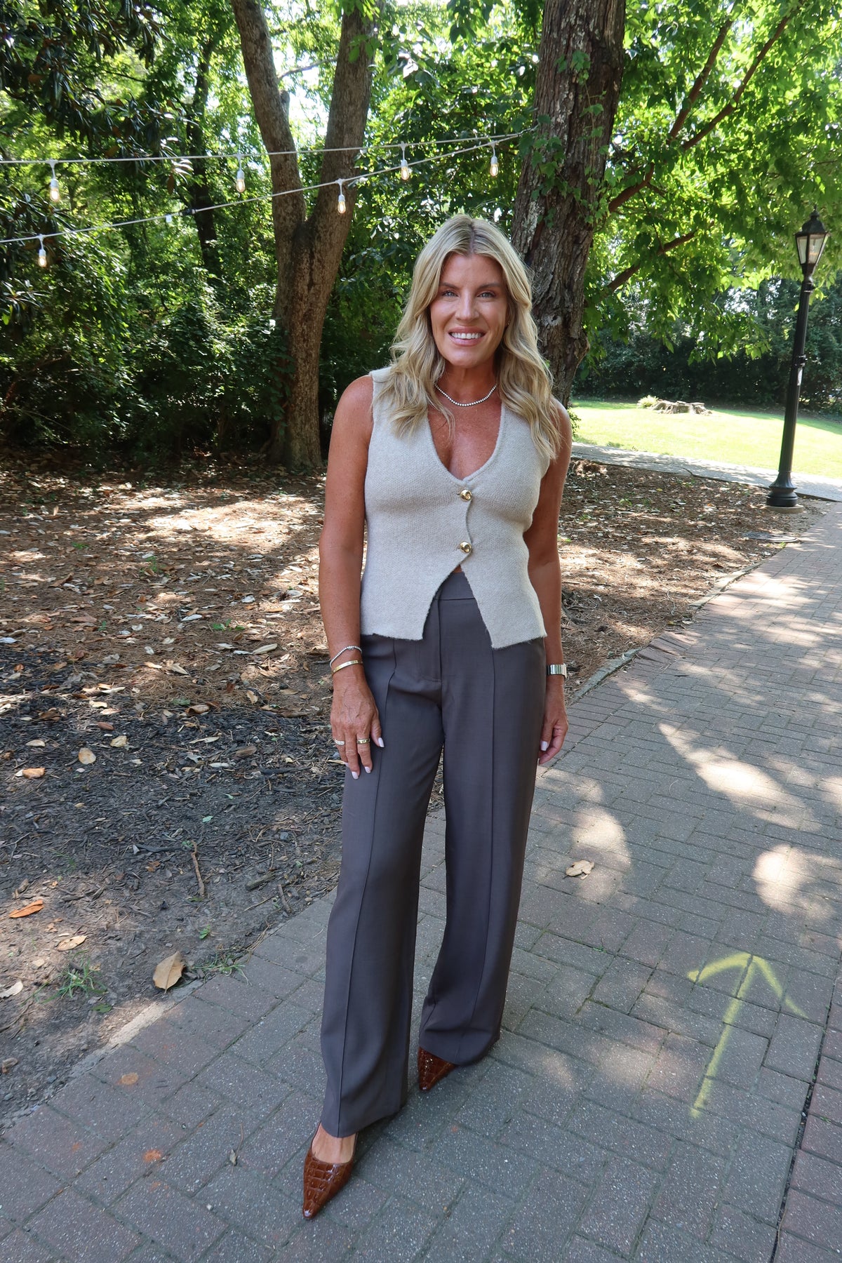 Harland Dress Pant-Taupe