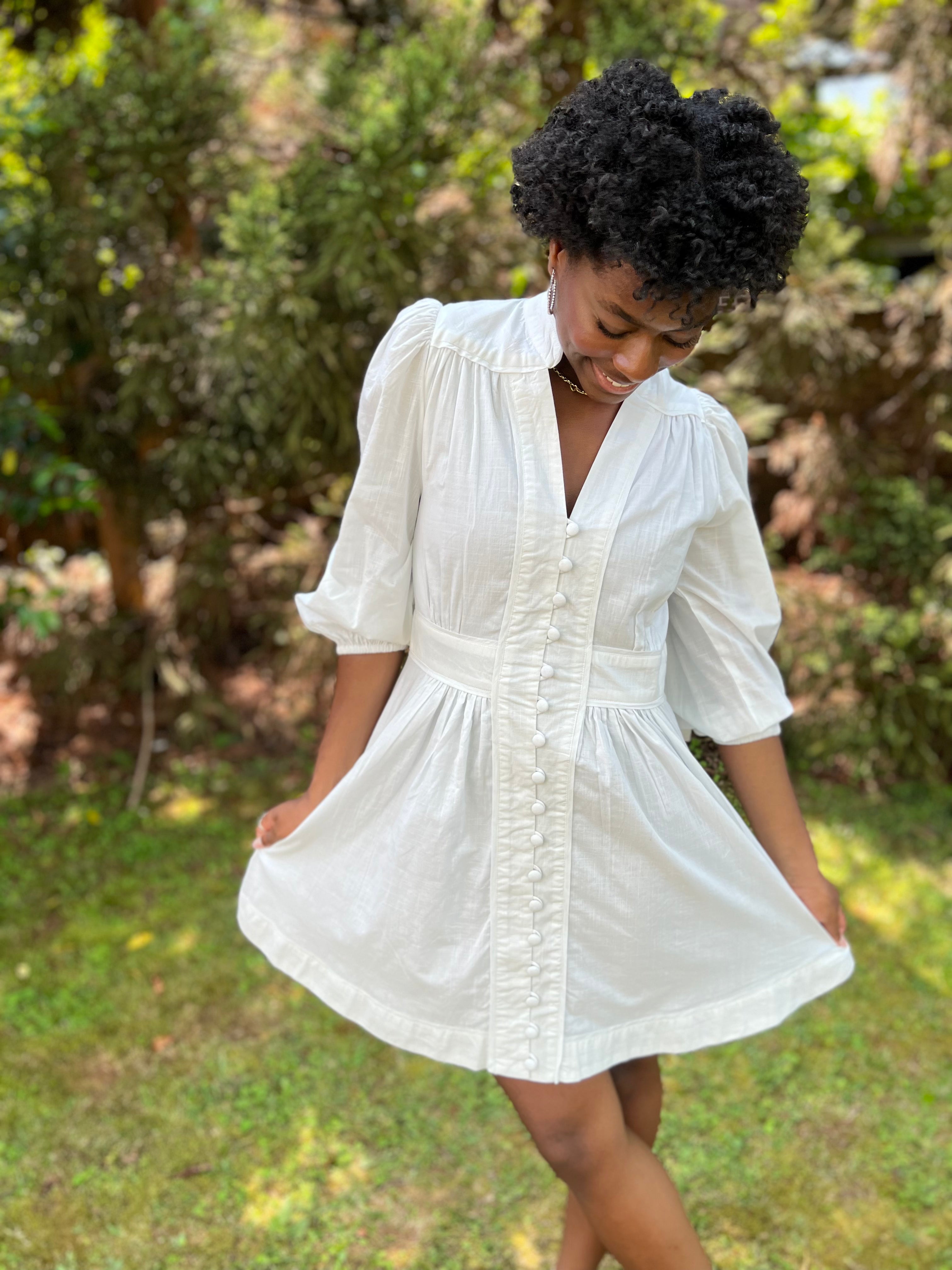 Octavia Dress-Ice-Final Sale