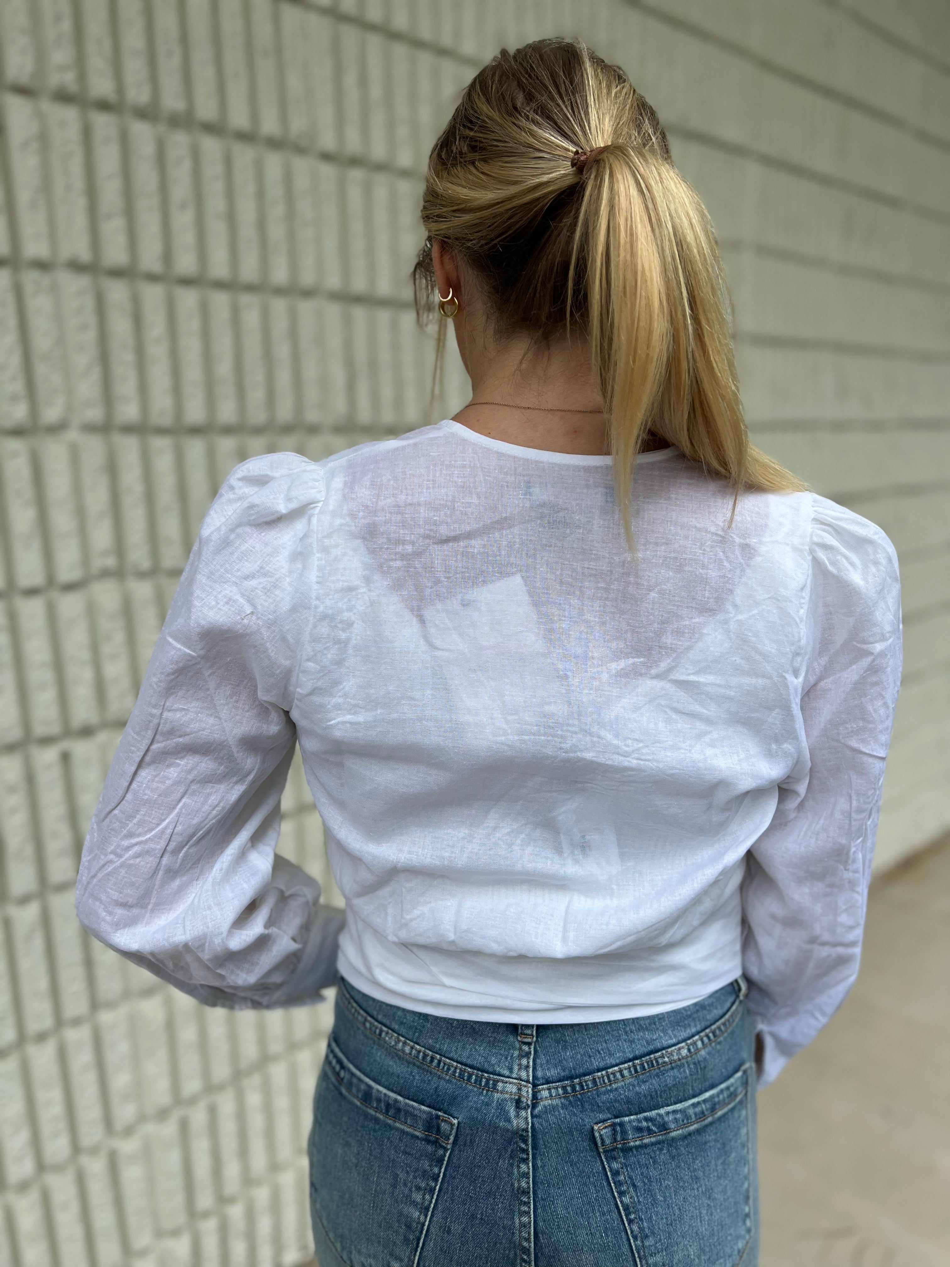Tibit Blouse-White