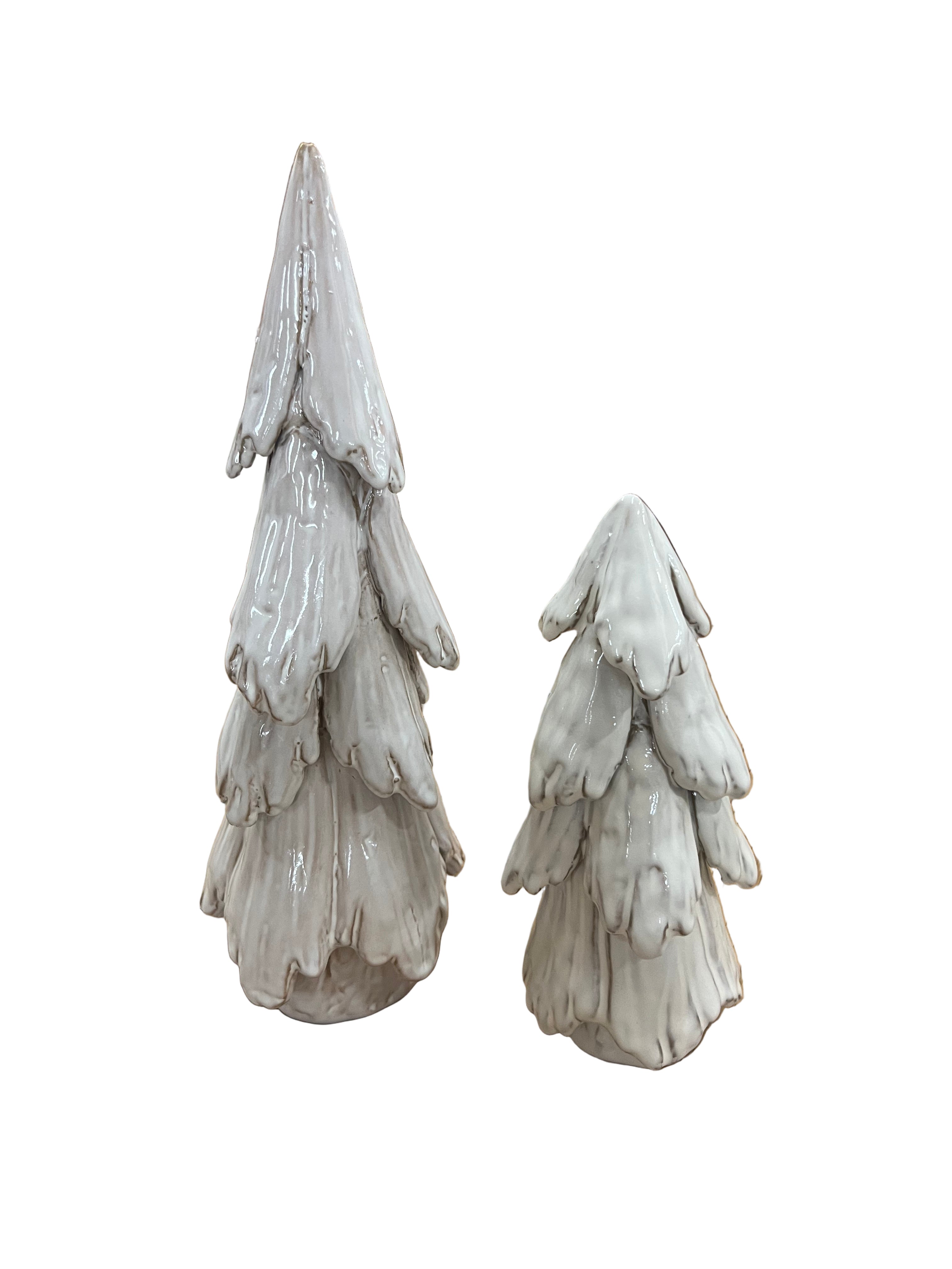 Winter Stoneware Tree (2 Sizes)