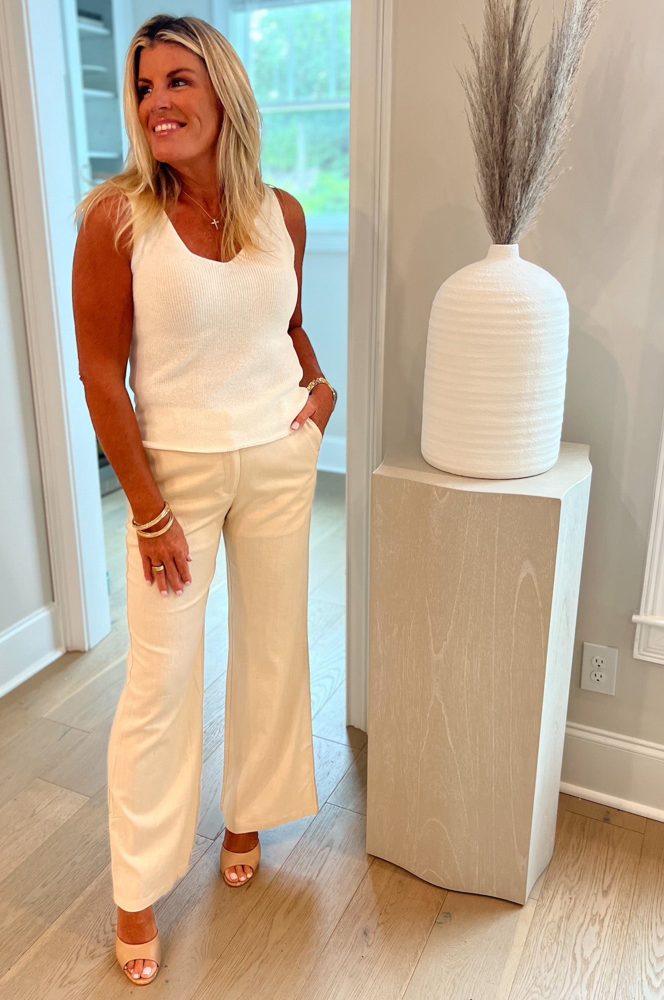 Reese Top-Off White