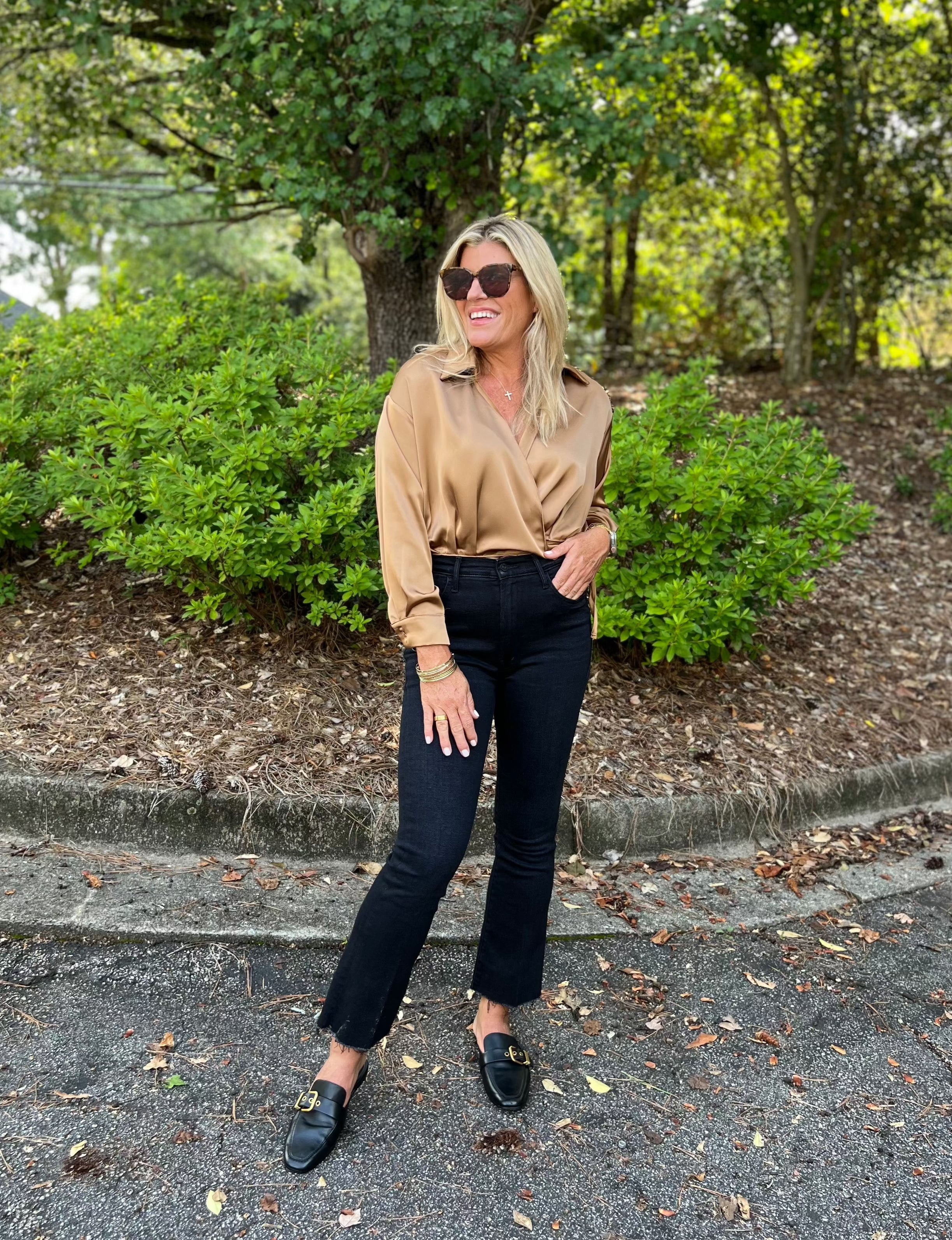 Blige Blouse-Caramel