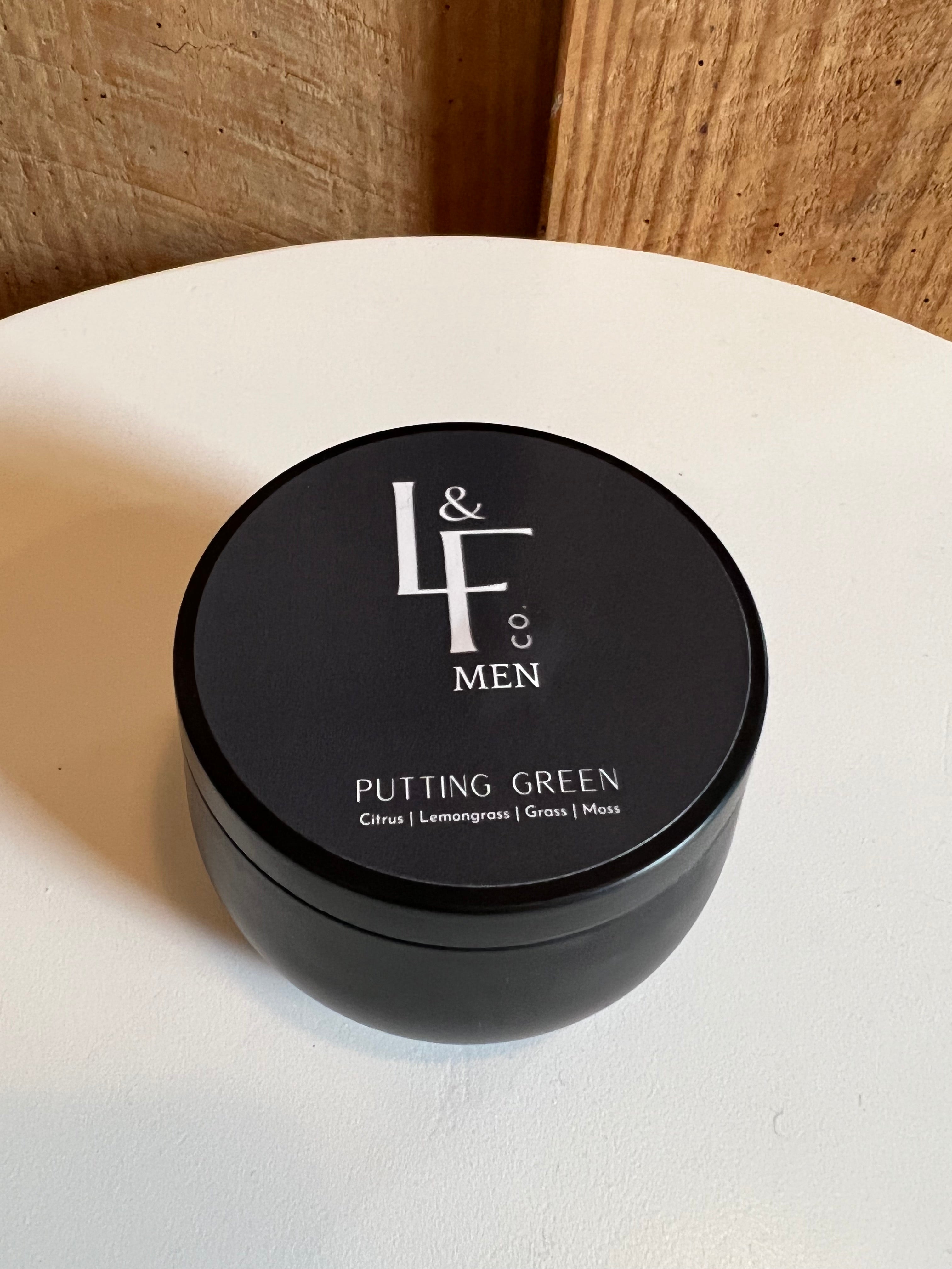 Putting Green Candle