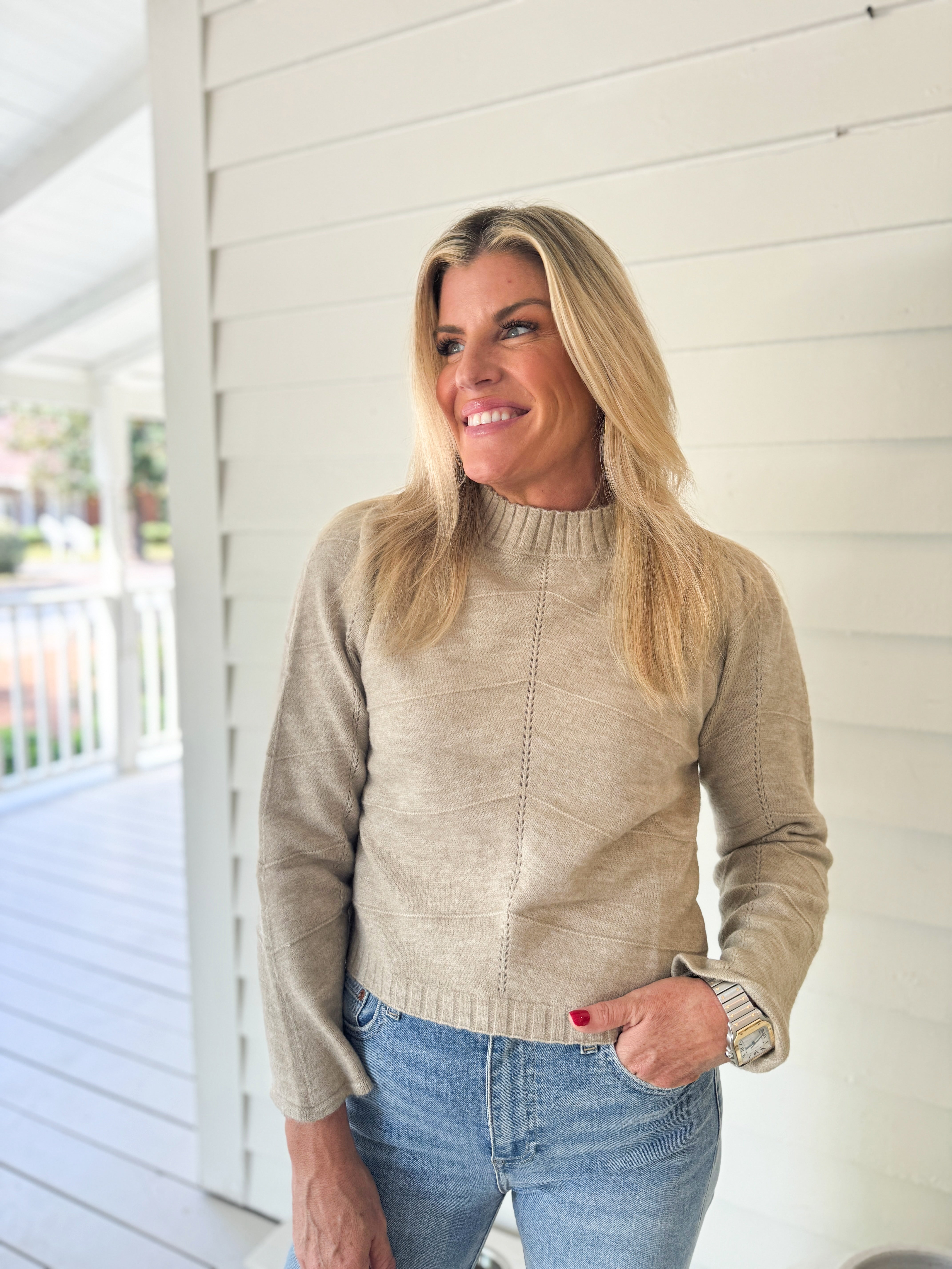 Nektar Sweater-Sand
