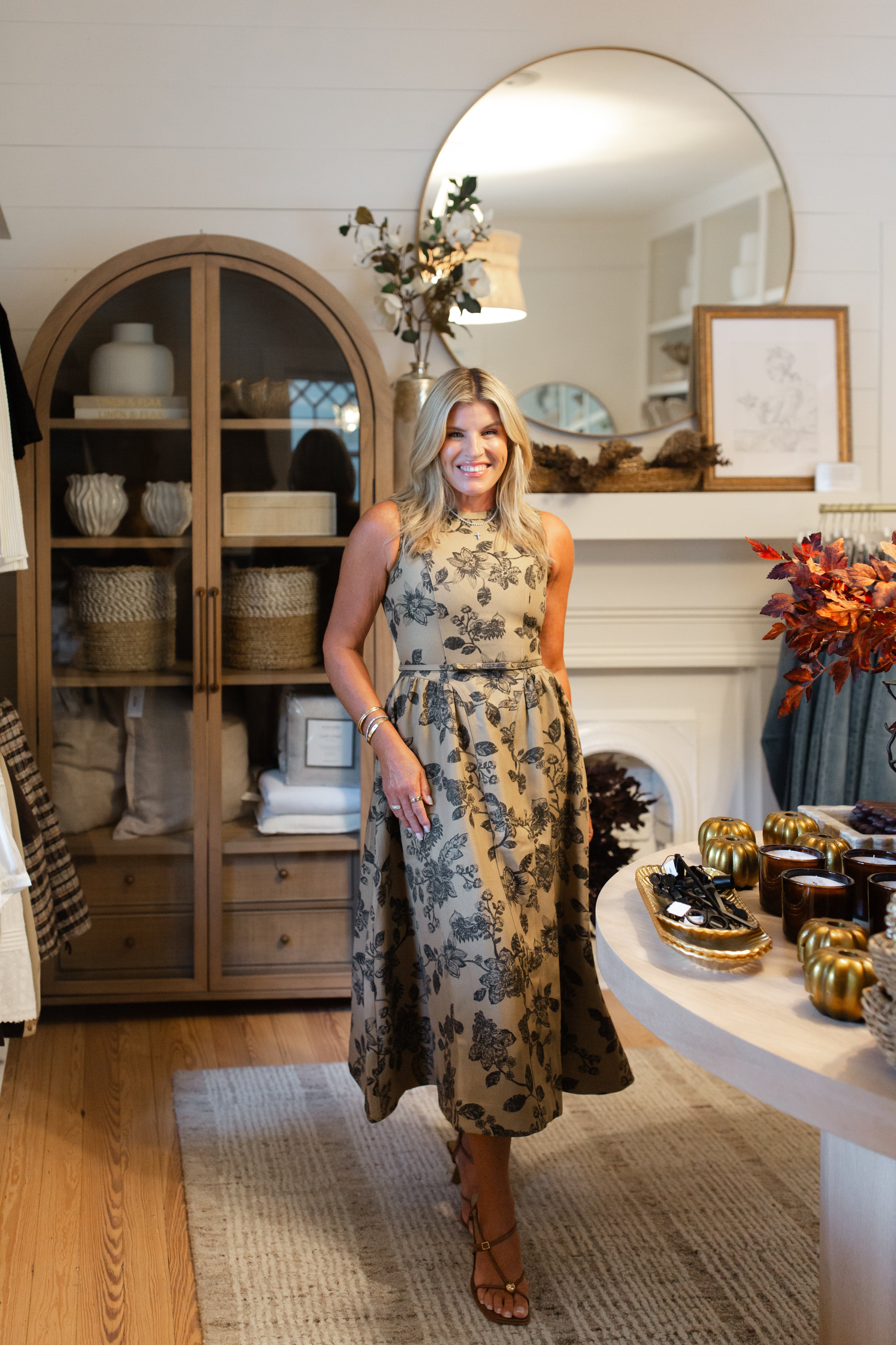 Zoe Dress-Camel