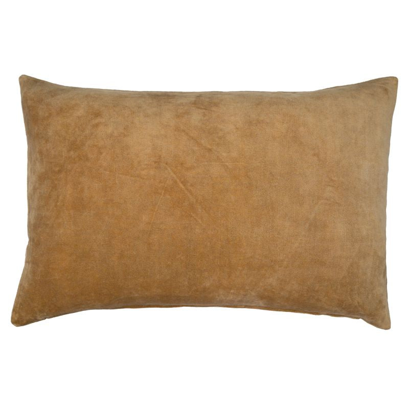 Gold Velvet Lumbar - 14x20
