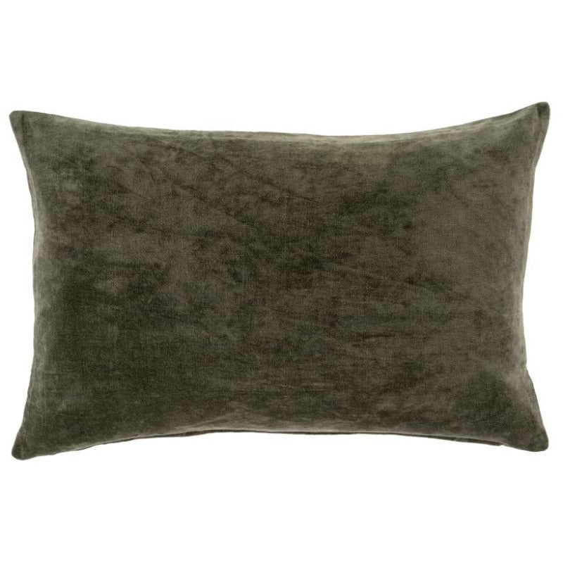 Cypress Velvet Lumbar Pillow -16x24
