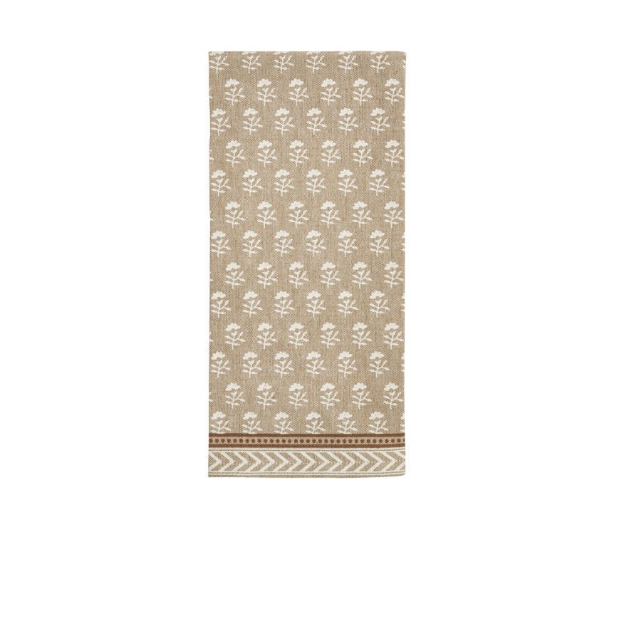 Blooms Neutral Patterned Towel (2 Styles)