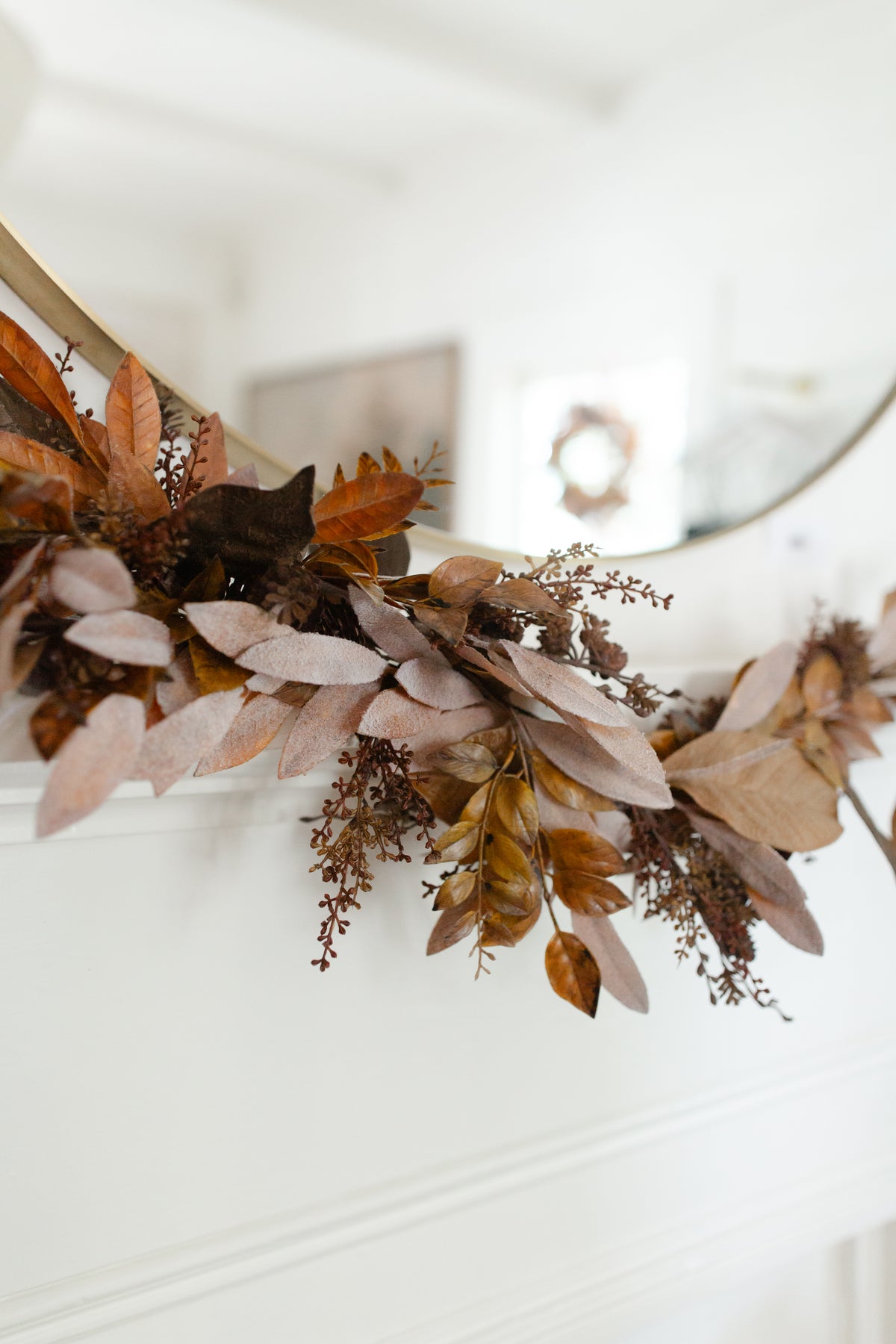 6ft. Autumn Mixed Leaf Garland