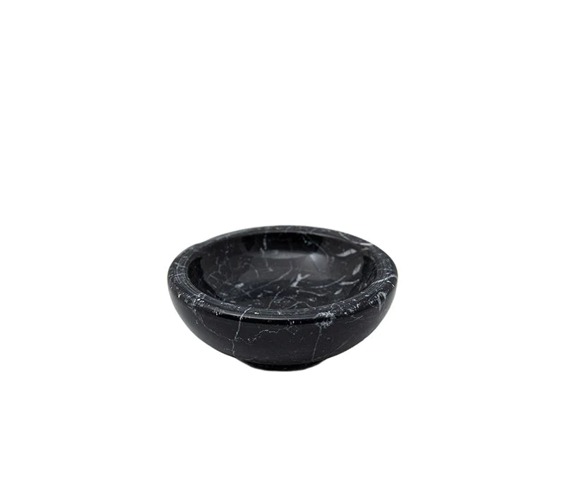 Small Black Marble Bowl