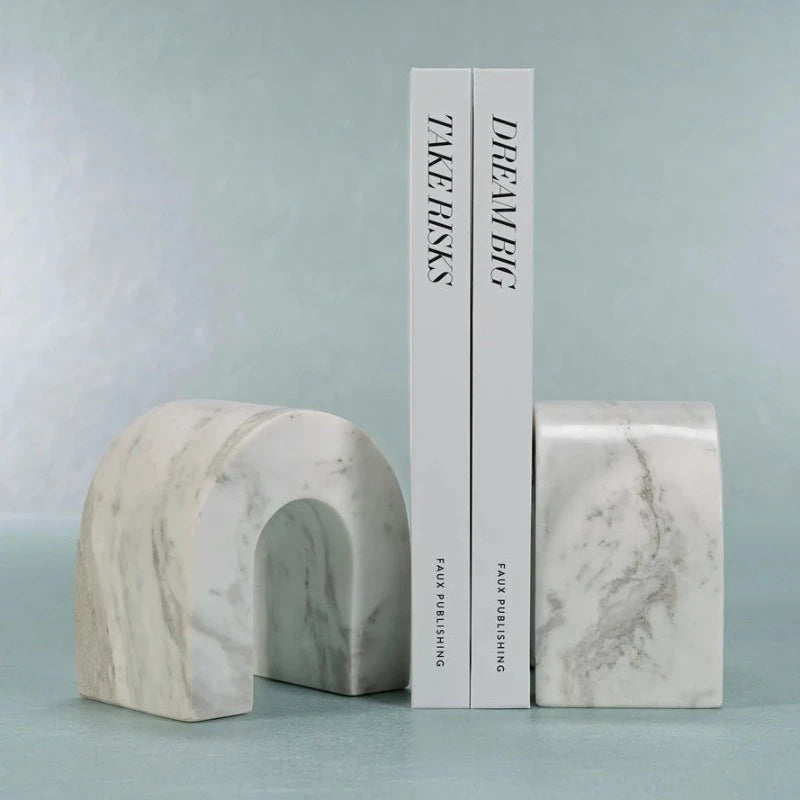 Marquino Marble Bookend (Set of 2)