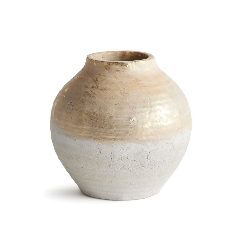 Champagne Dipped Teardrop Vase (2 Sizes)