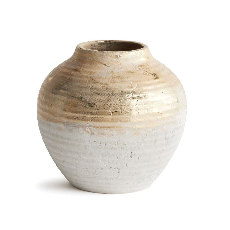 Champagne Dipped Teardrop Vase (2 Sizes)