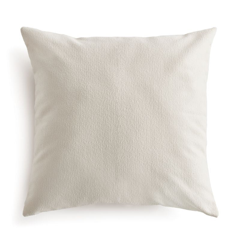 24" White Indoor/ Outdoor Pillow