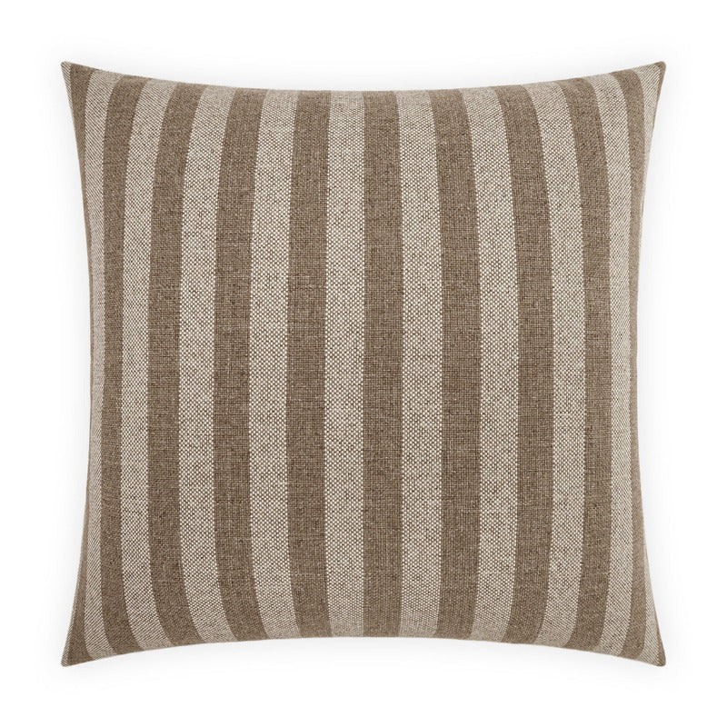 Twine Striped Outdoor Pillow 22" x 22"