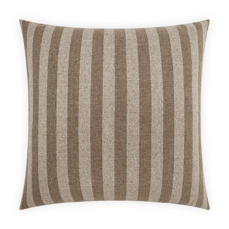 Twine Striped Outdoor Pillow 22" x 22"