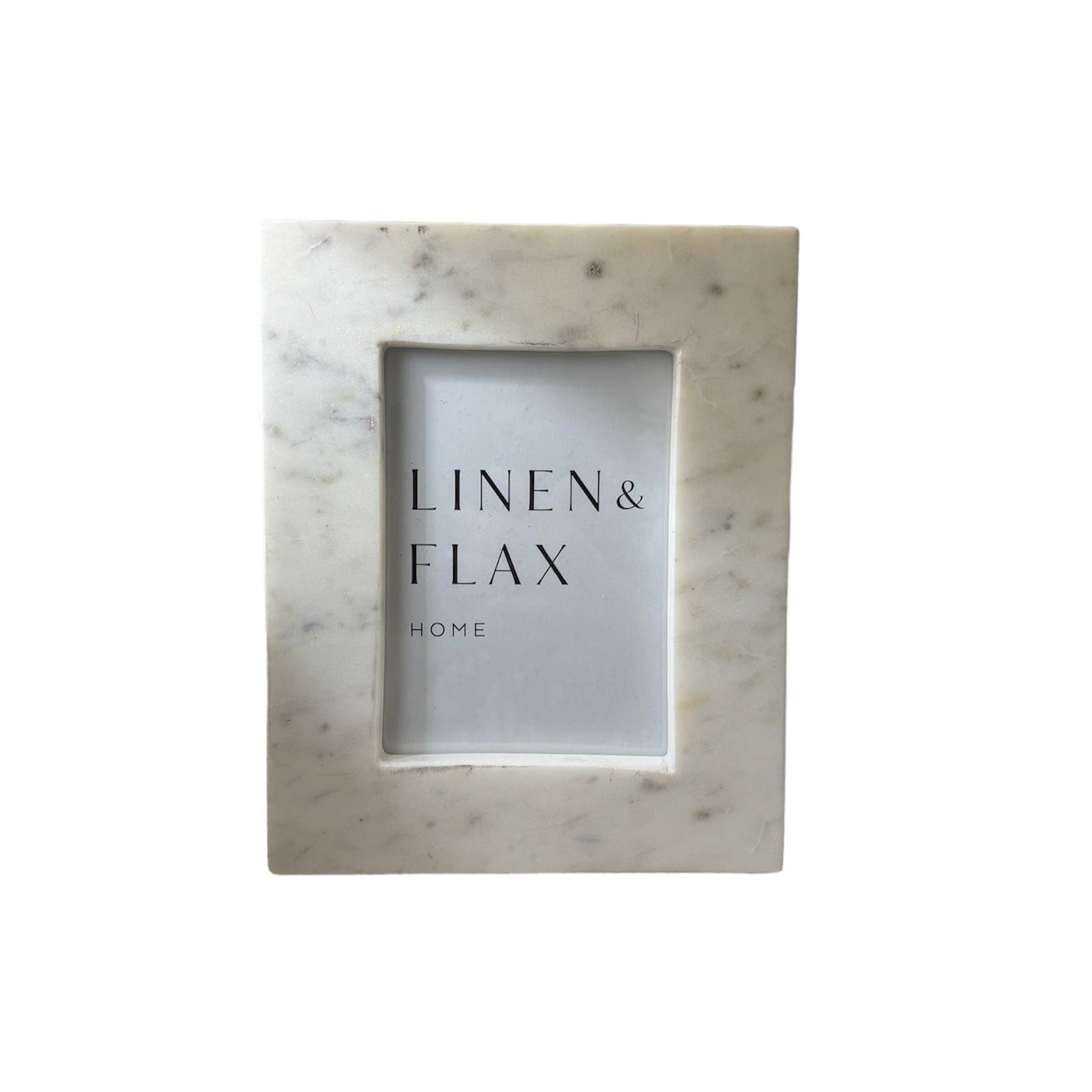 Solid White Marble Frame