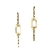 ROCK EARRINGS-GOLD