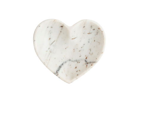 Marble Heart Trinket Dish