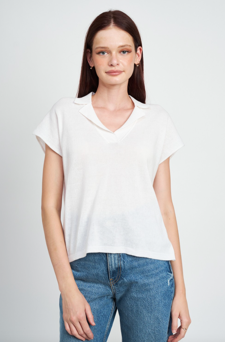 Palmer Top-Ivory