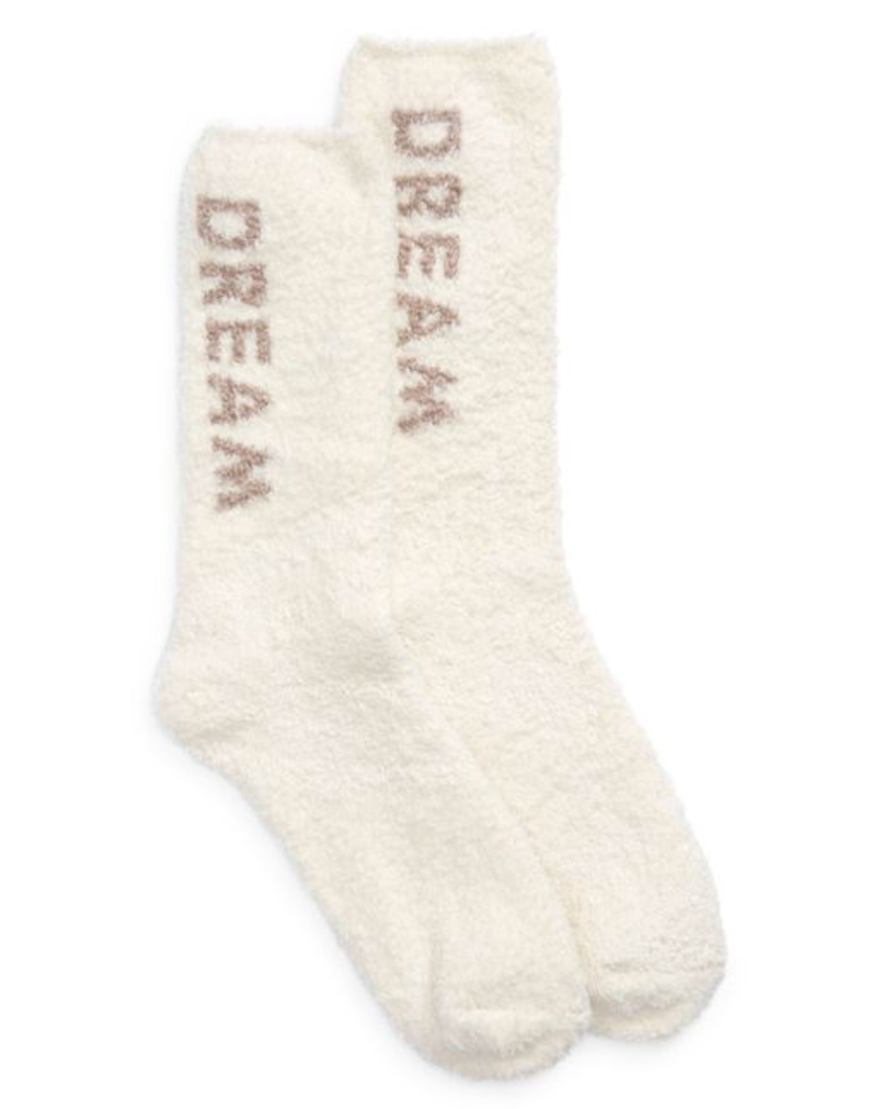 Dream Socks-Cream/Taupe