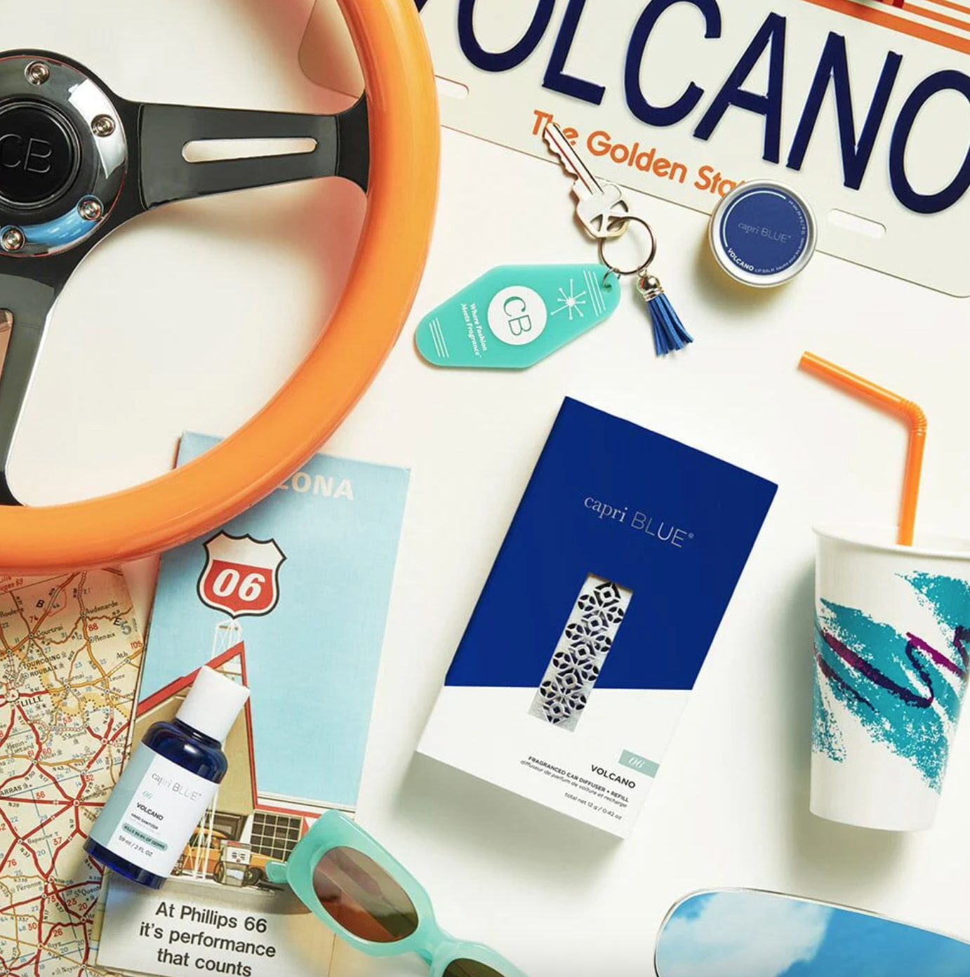 Volcano Car Diffuser+Refill