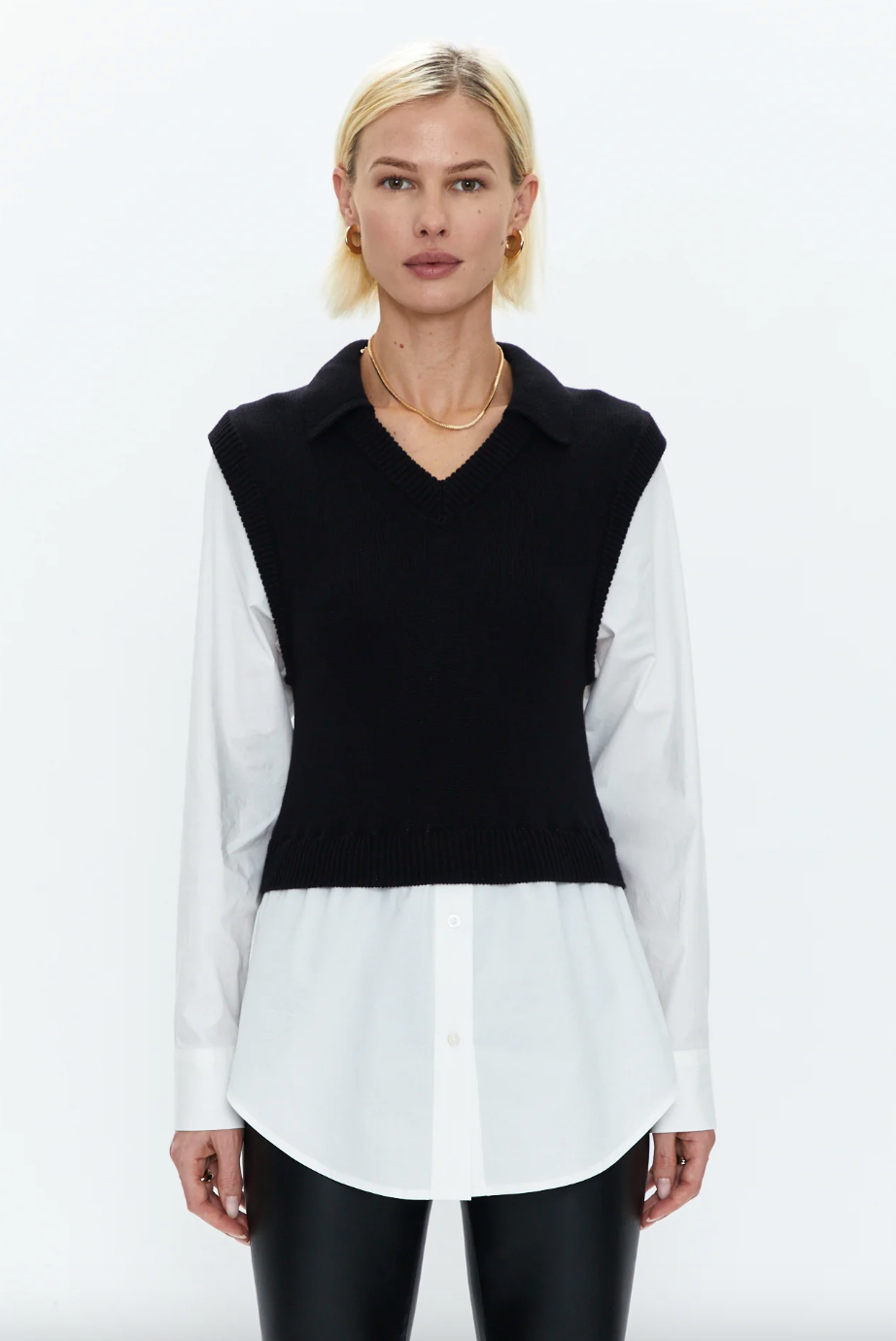 Sofia Sweater Vest Shirt