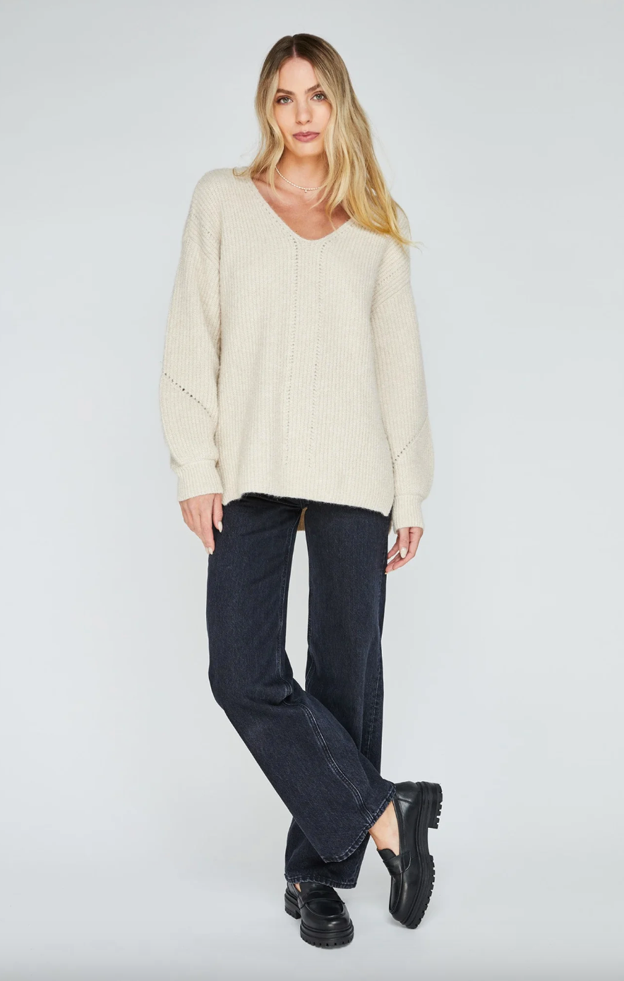 Hartley Sweater-Oatmeal
