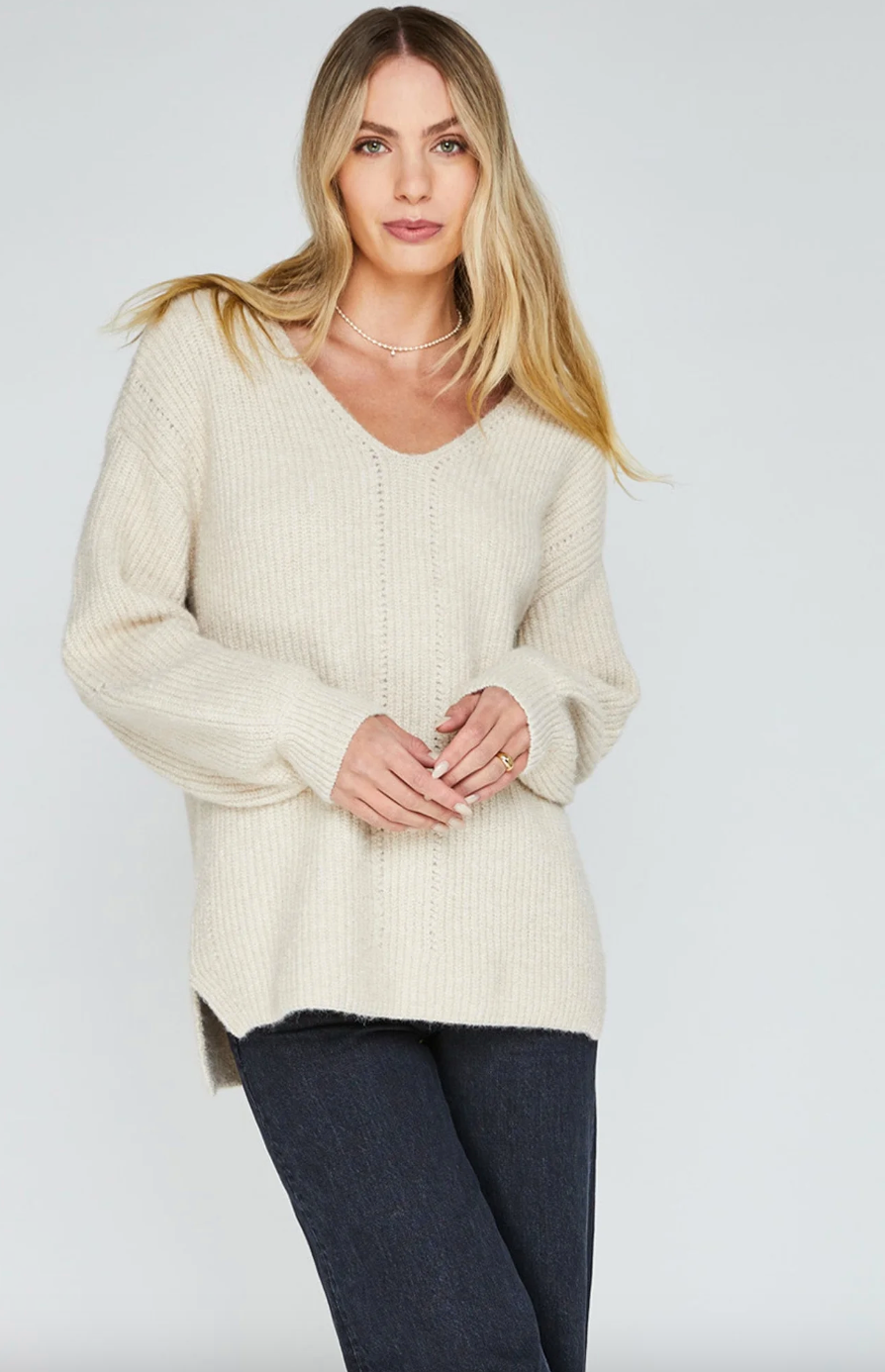 Hartley Sweater-Oatmeal-Final Sale