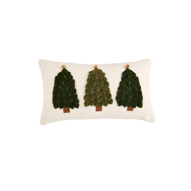 Velvet Ribbon Tree Pillow (2 Sizes)