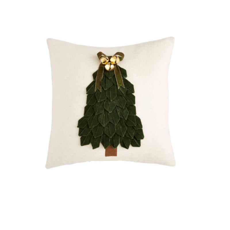 Velvet Ribbon Tree Pillow (2 Sizes)