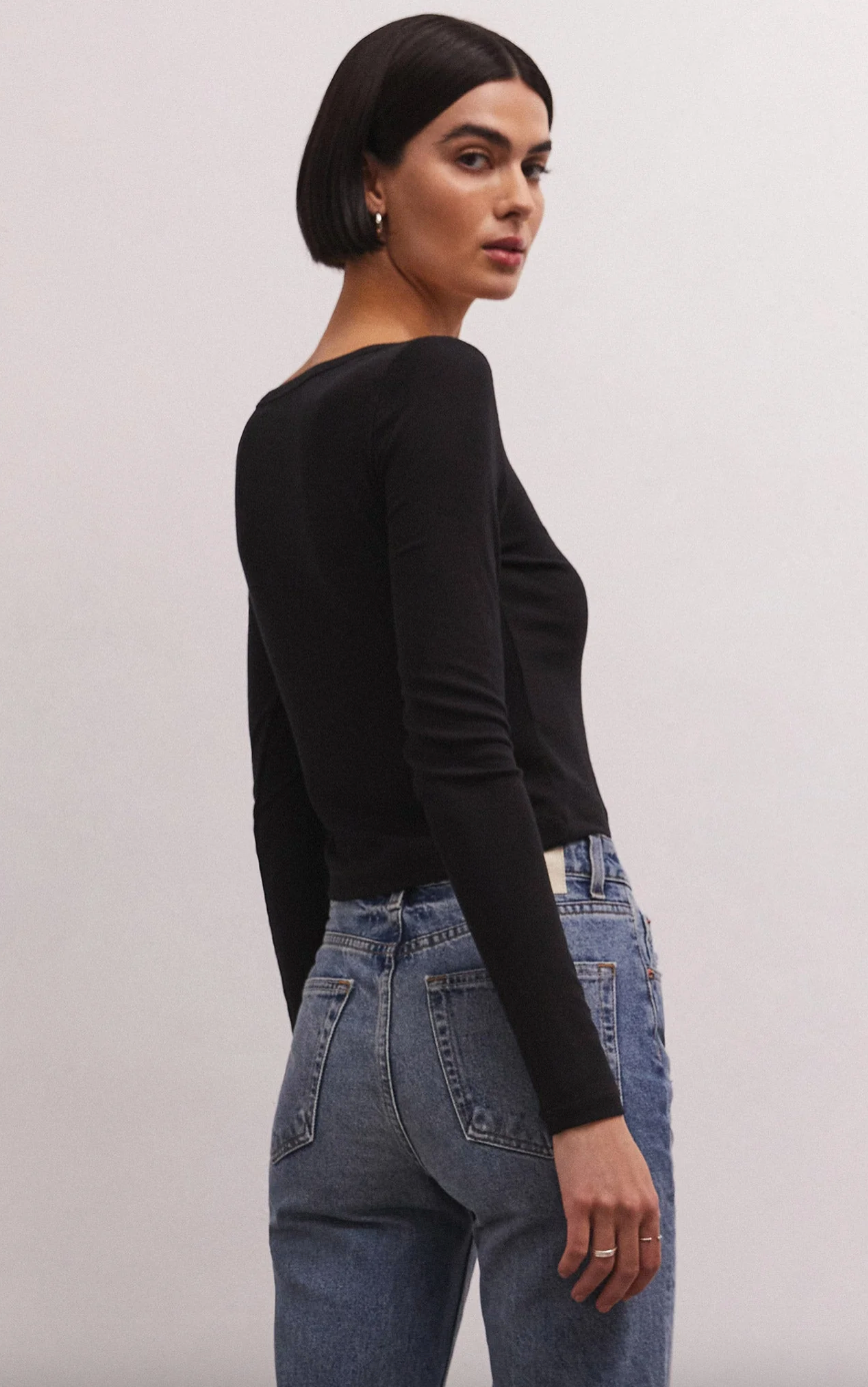 Shania Top-Black