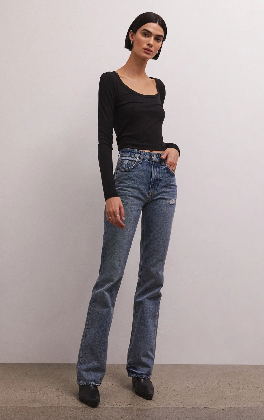 Shania Top-Black