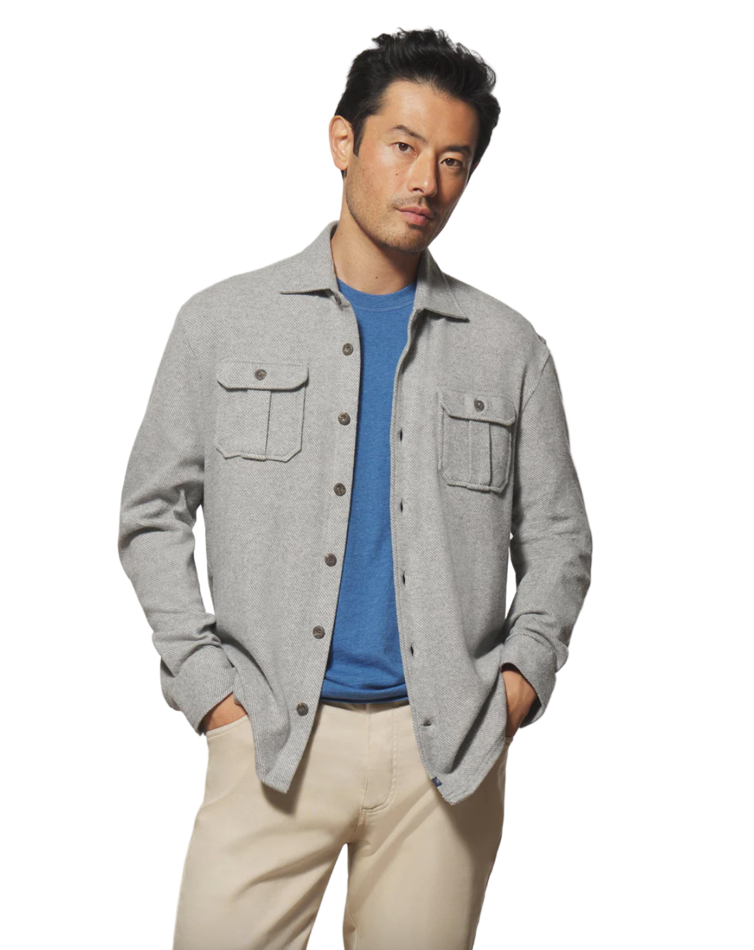 Carl Lodge Shirt-Grey