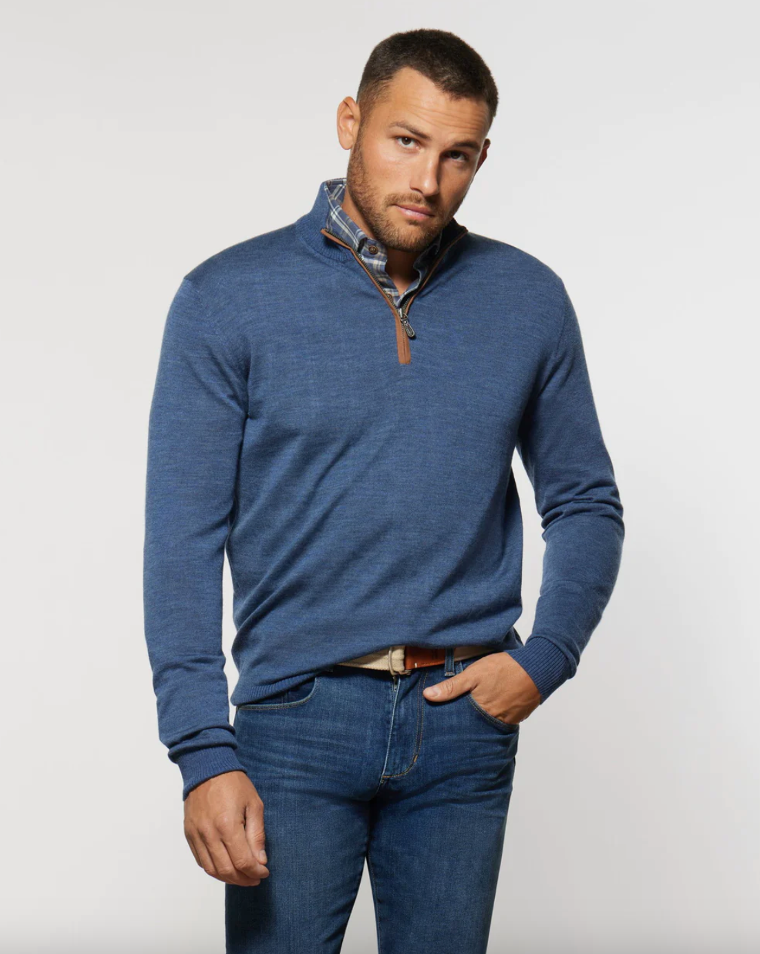 Baron Pullover-Laguna Blue