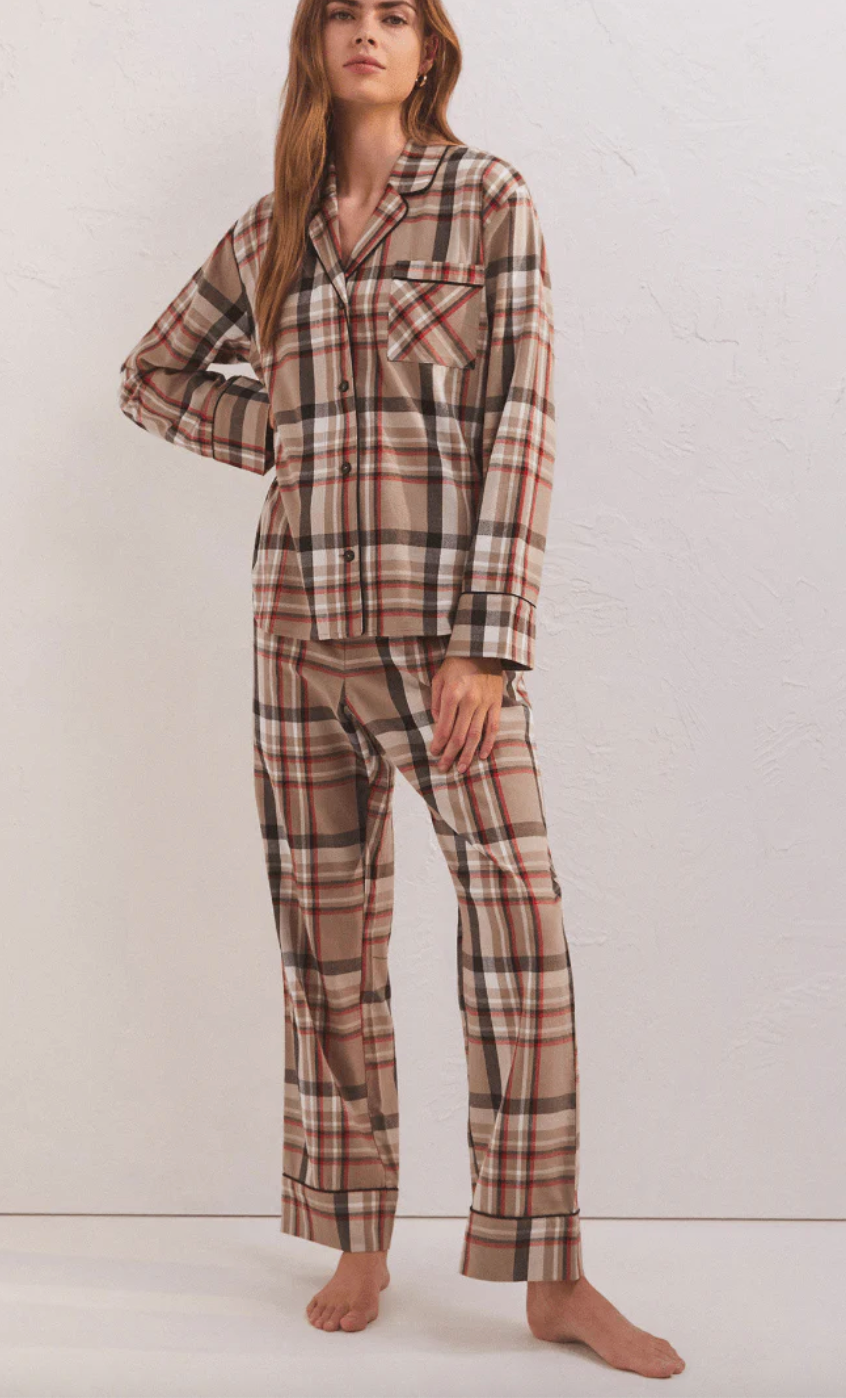 Dreamer PJ Set-Burlap